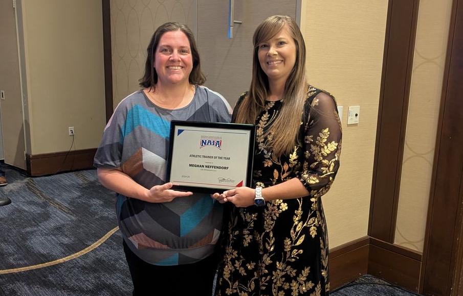 Neffendorf Named NAIA Athletic Trainer of the Year