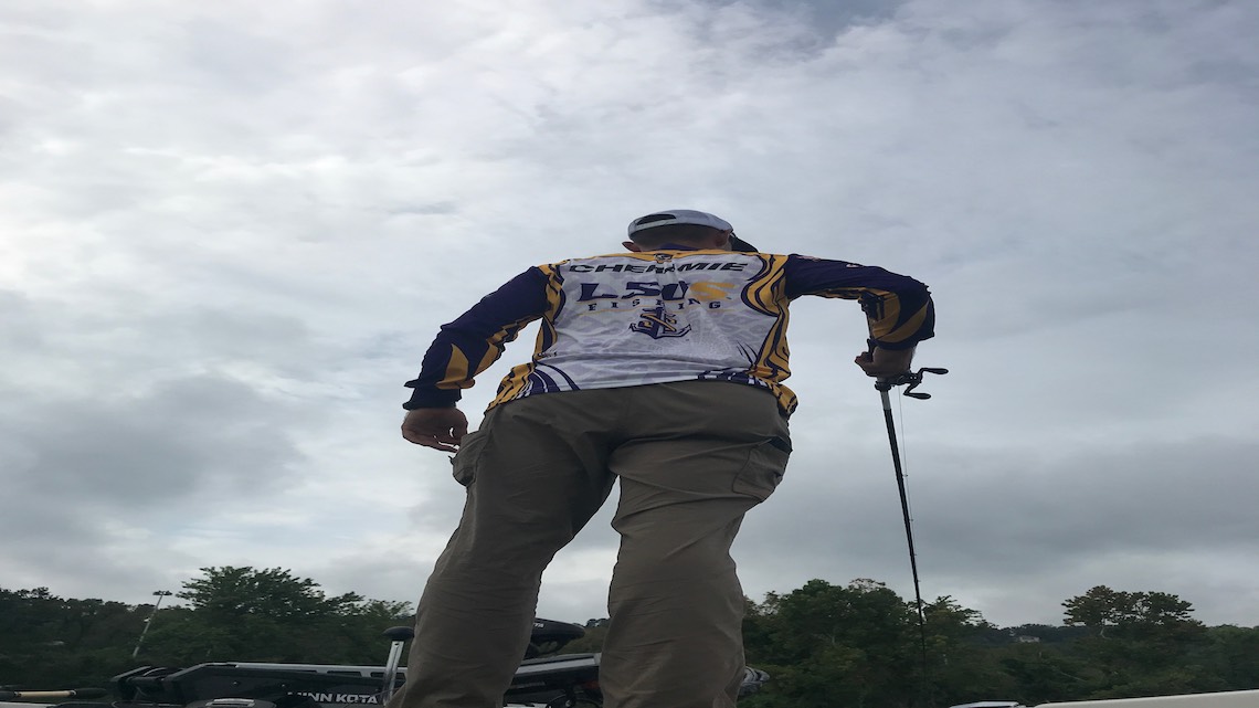 LSUS FISHING TAKES ON THE ARKANSAS RIVER