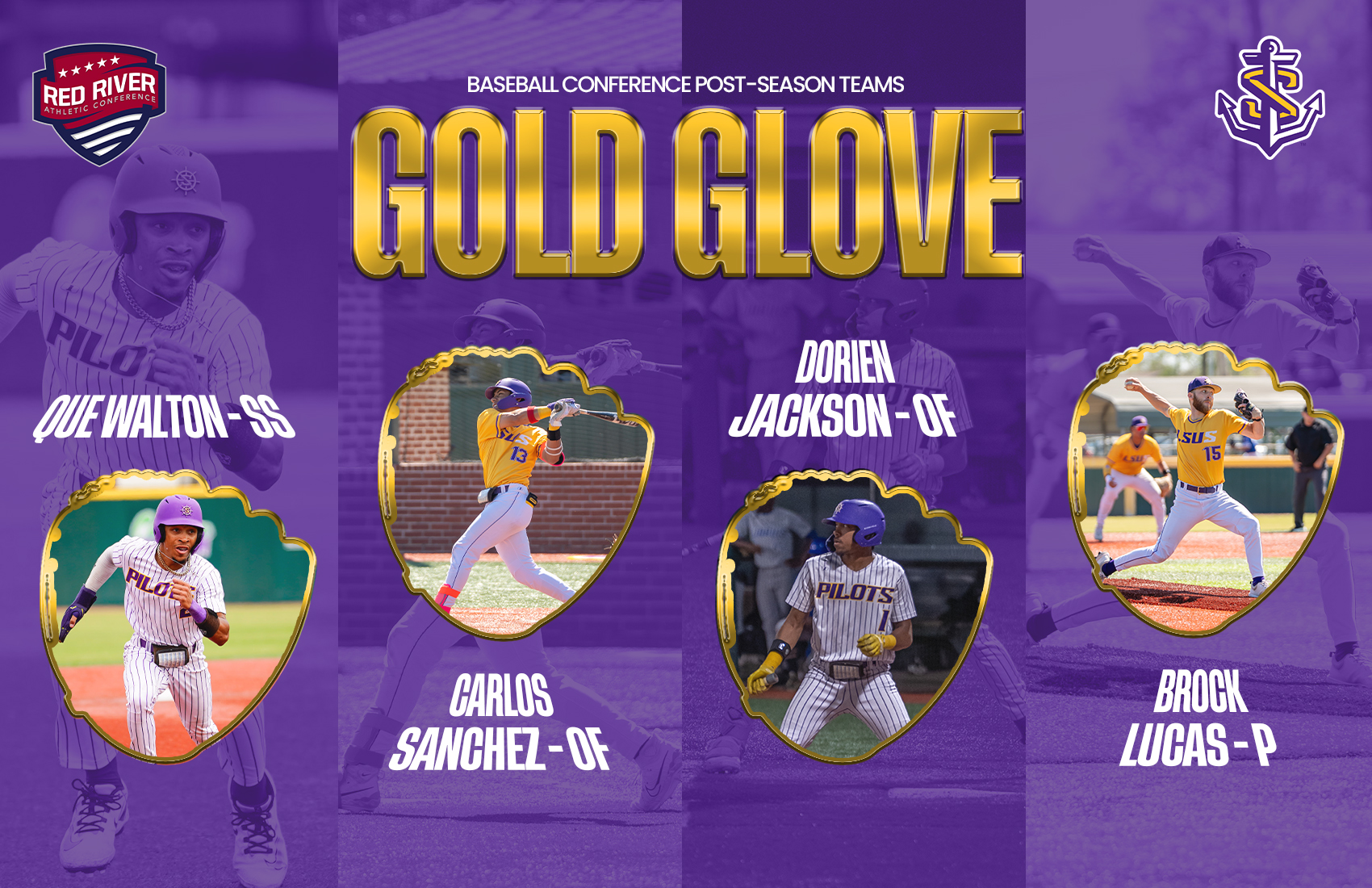 Four Pilots Earn RRAC Golden Glove Honors