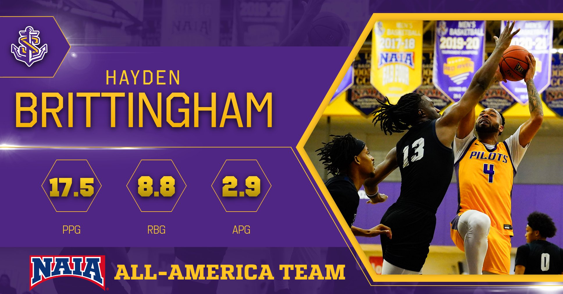 Brittingham Named to 2025&ndash;26 NAIA All-America Team