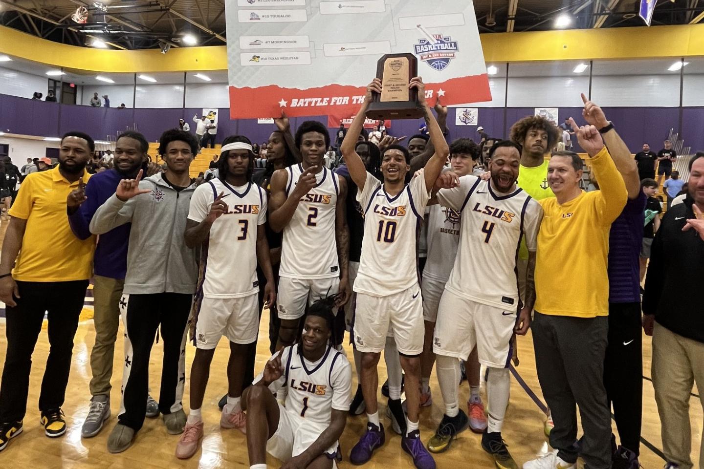 LSU Shreveport Defeats Texas Wesleyan, 70-66, to Advance to NAIA Round of 16