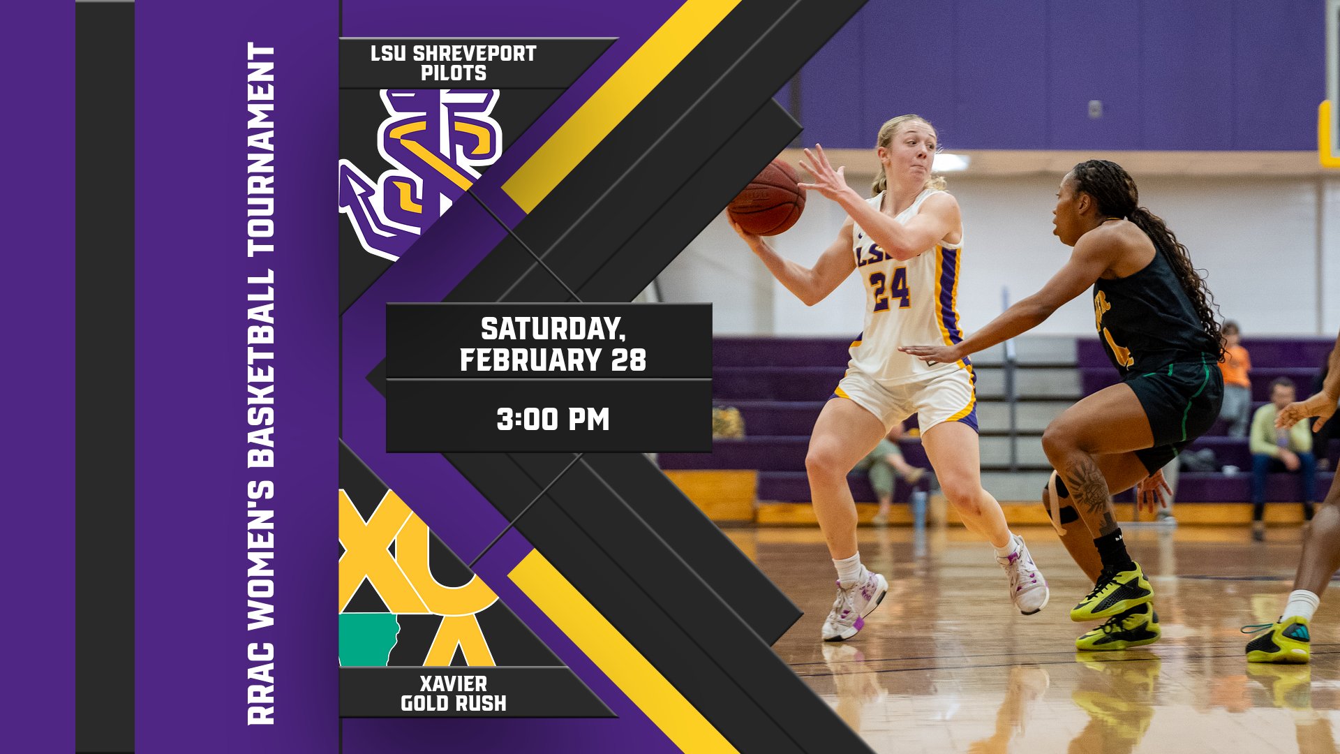 No. 1 LSUS Set to Face No. 4 Xavier (La.) in RRAC Semifinals Saturday