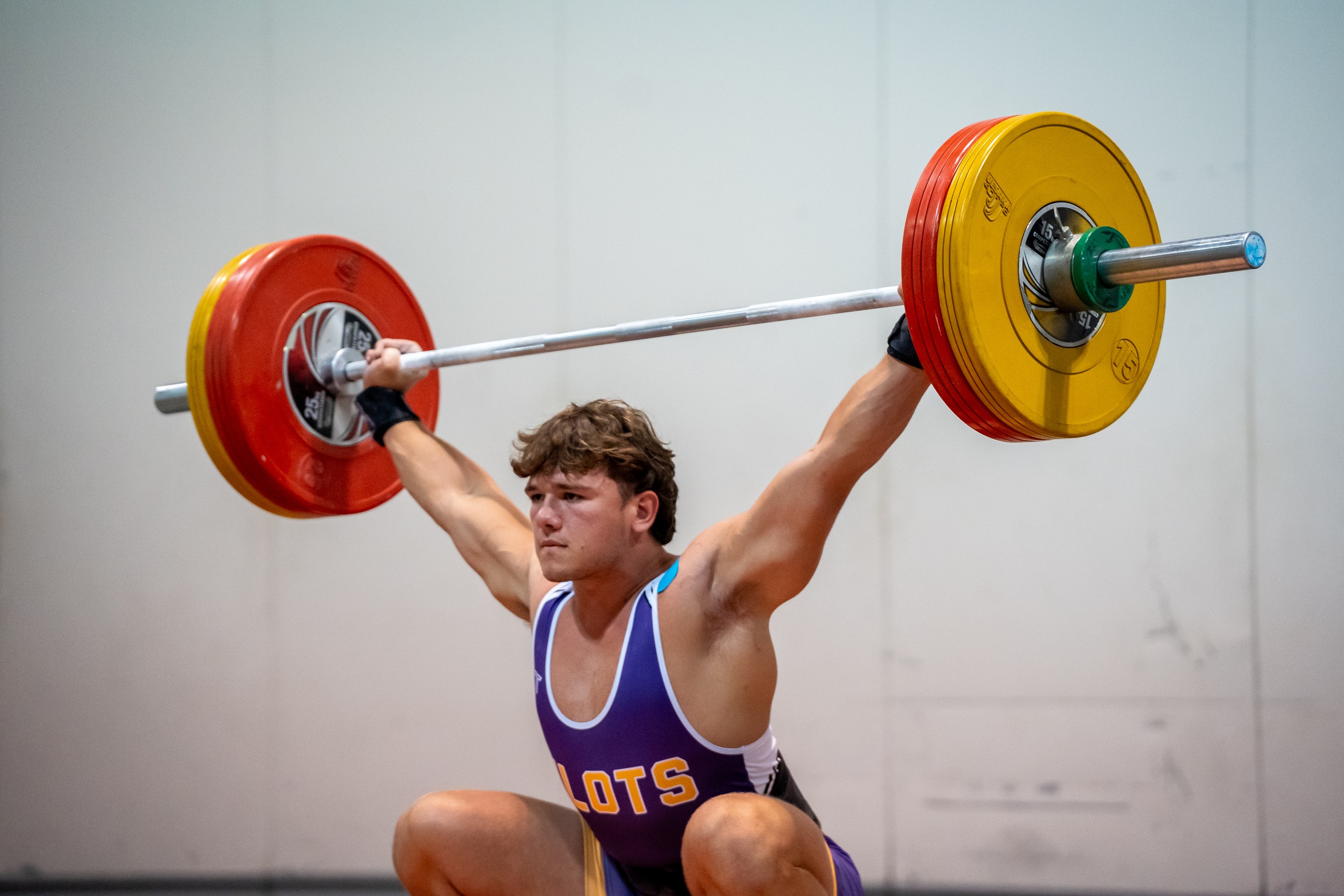 Noah Leggio in competition for LSUS Weightlifting at the Southern WSO Weightlifting Championships at teh Shreveport Convention Center on Sept. 6. 

Photo Credit: Gracie Youngblood