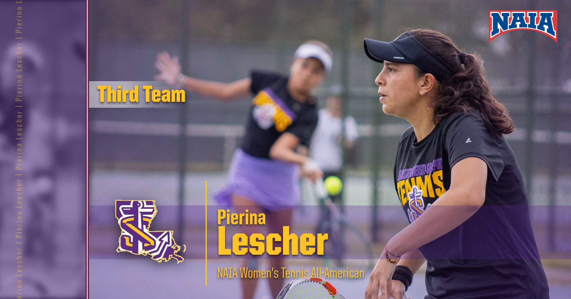 Pierina Lescher Earns NAIA Third Team All-American Honors